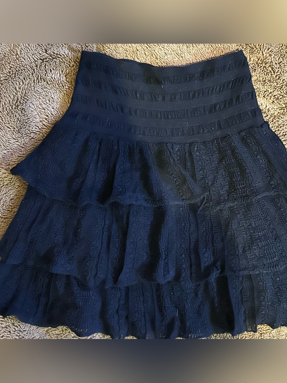 Tiered Lace Skirt